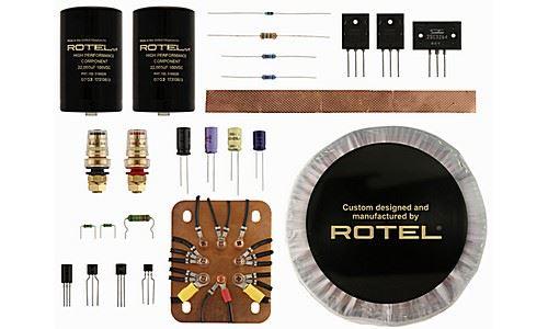 rotel-endstufe-bauteile